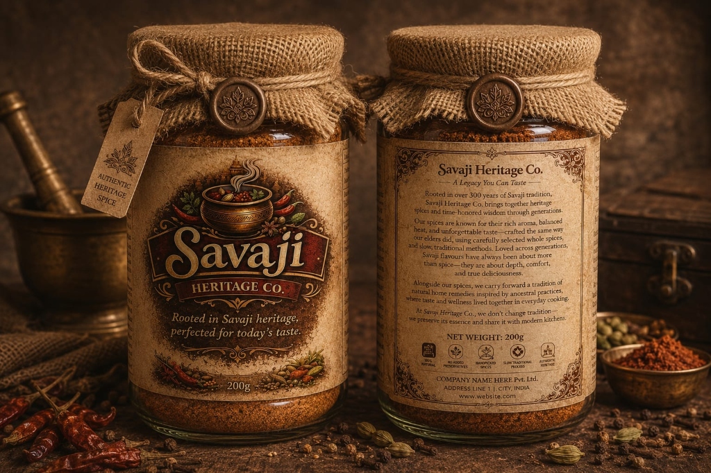 Savaji Heritage Spice Jar