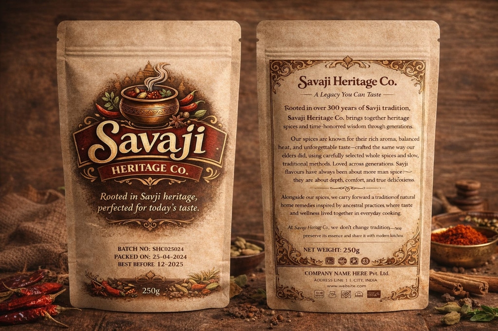 Savaji Heritage Spice Pouch
